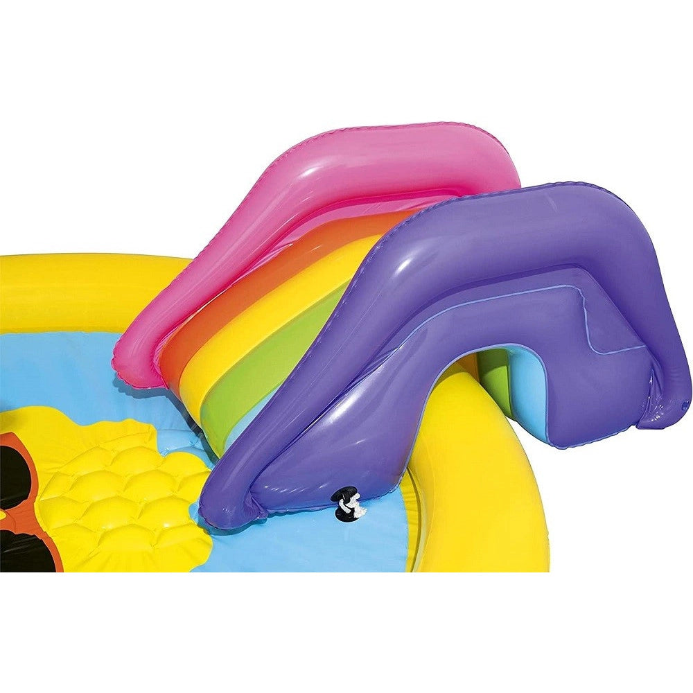 Trade Shop - Piscina Gonfiabile Giardino Per Bambini Con Scivolo 237x201x104cm Sunnyland 53071 -