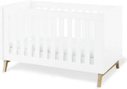 Letto a led per bambini - Culla a led - Convertibile - In legno massello - 149cm x 78cm x 88cm