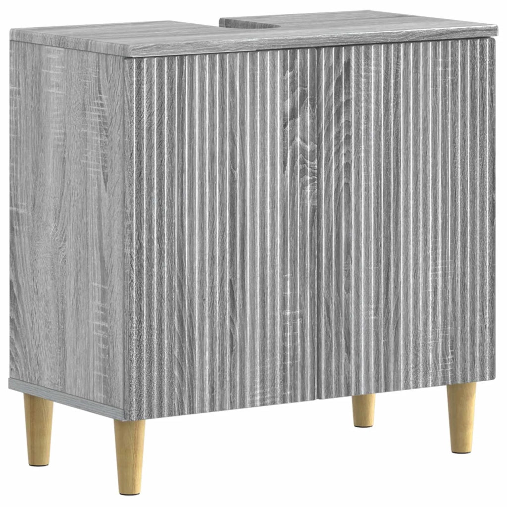 Set di armadietti da bagno in 3 pezzi ARNHEM Sonoma grigio 3418014