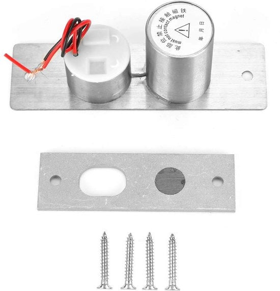 Serratura a mortasa elettrica - Sicura per porte di vetro - affidabile e sicura - 12V DC - adatta per uso domestico - facile da installare