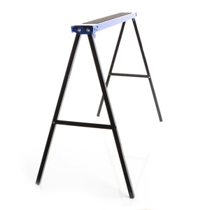 Set di 2 cavalletti pieghevoli di supporto in acciaio Capacità di carico di 250kg per coppia