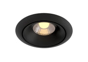 Faretto incasso LED Maytoni Yin nero 9W 3000K 650lm
