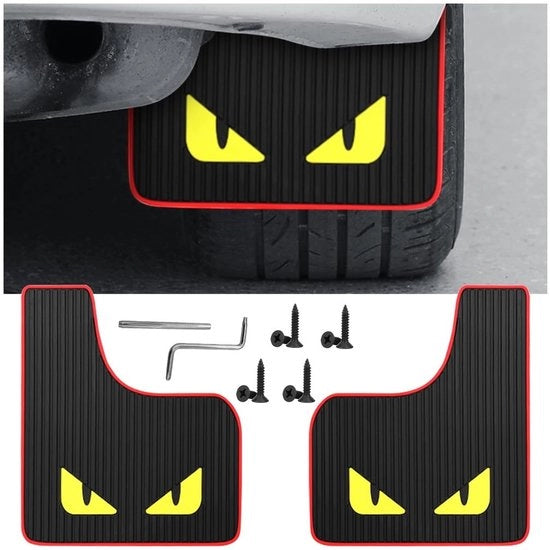 Spatbord Verbredatori Universali - 2 Stuks - PVC - Duraturo - 23 x 27 cm - Per Auto e SUV - Spatlappen