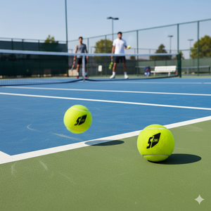 Set 3 Palline da Tennis per  Allenamento in Busta Gialle