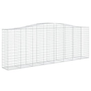 Cesto Gabbione ad Arco 400x50x140/160 cm Ferro Zincato