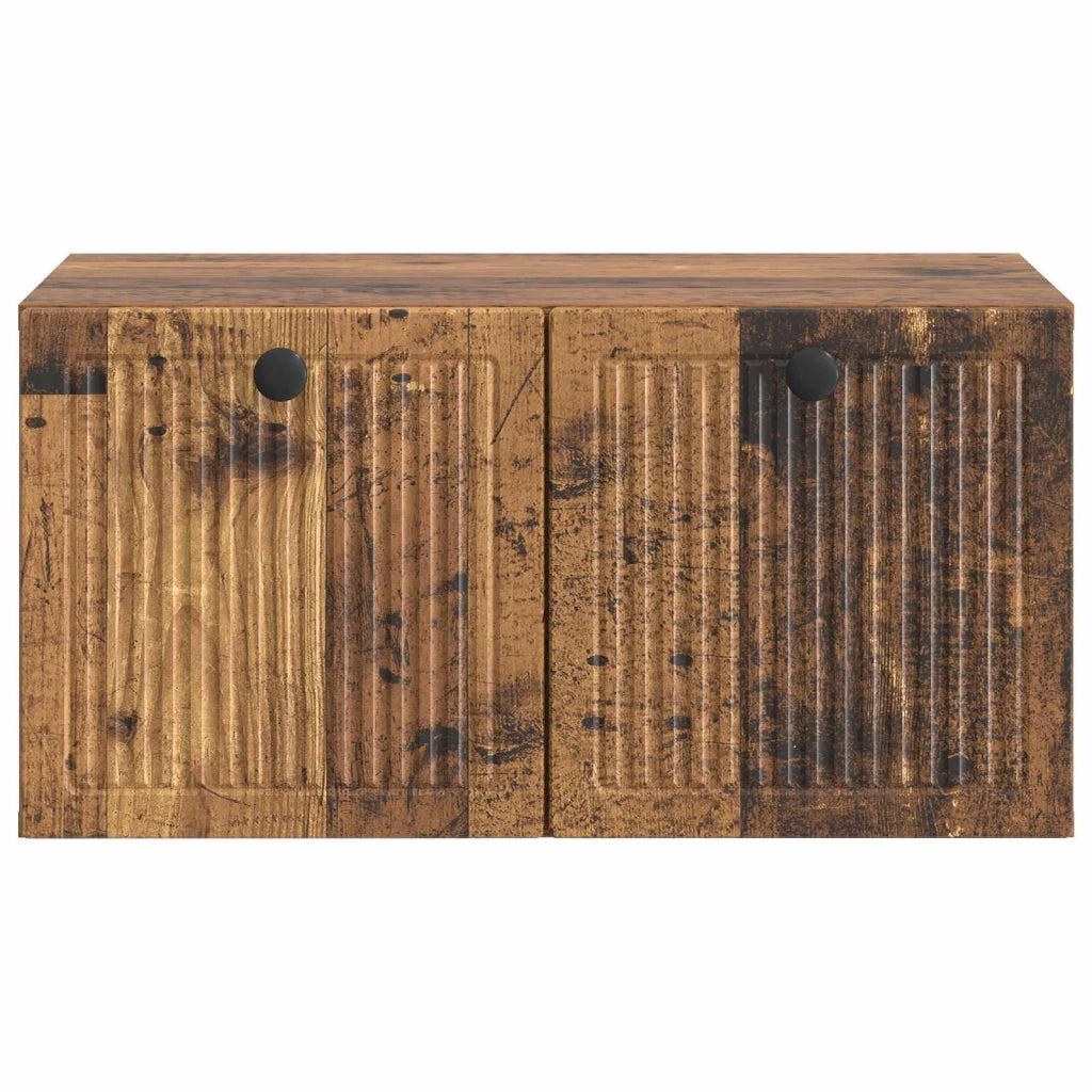 Mobile Porta TV da Muro Legno antico 59,5 x 41 x 30 cm 898003