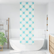 vidaXL Tenda a Rullo Doccia 70x240 cm Larghezza Tessuto 66 cm