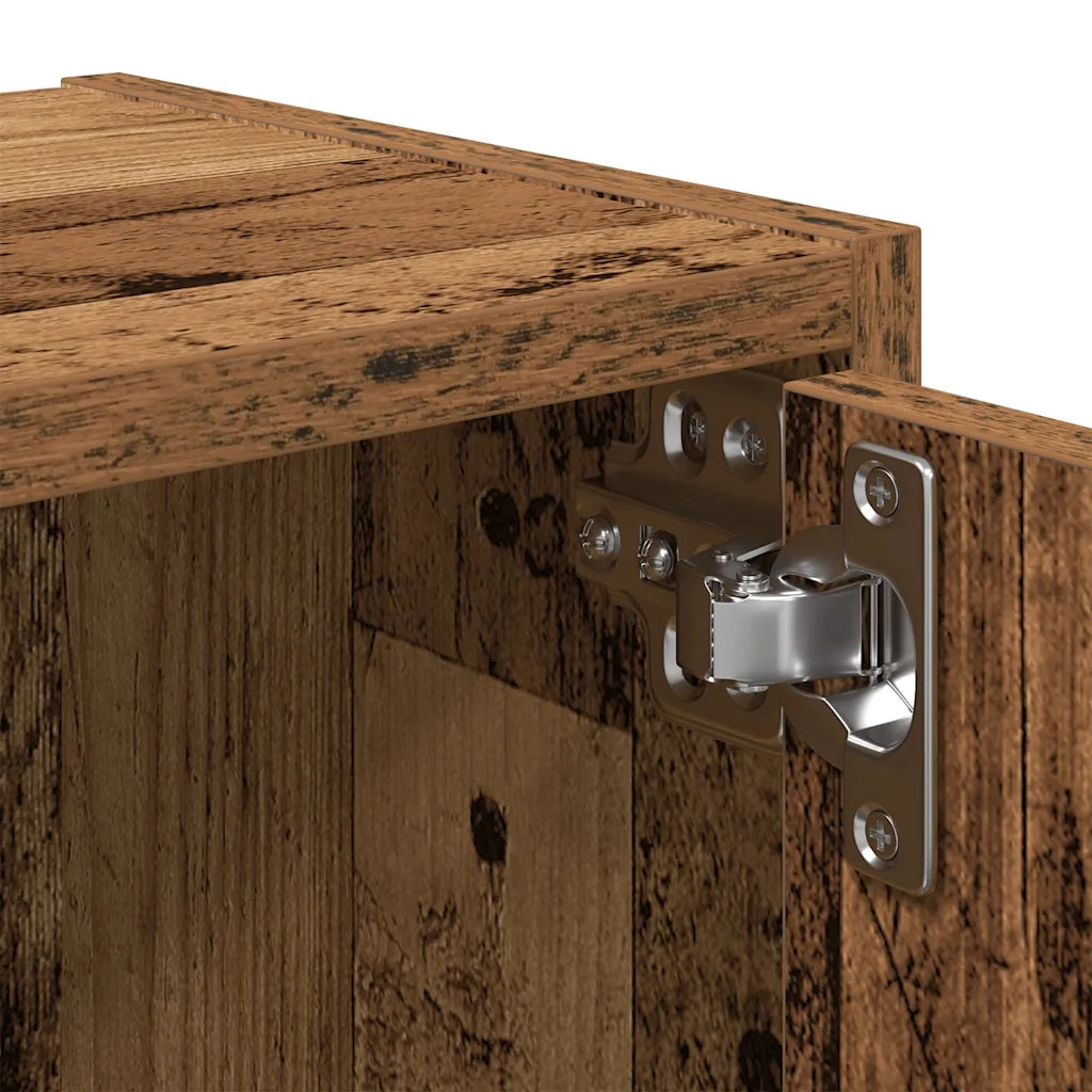 vidaXL Libreria Legno Vecchio 40x24x77 cm in Truciolato