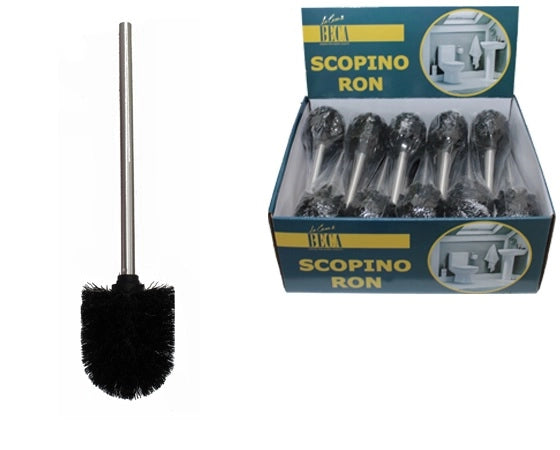 Ricambio Scopino WC con Manico in Metallo 35 cm