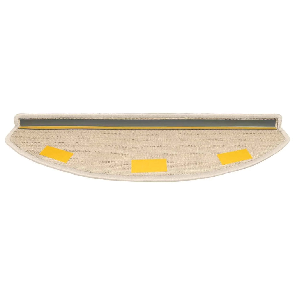 Tappetini per scale autoadesivi 15 pcs Marrone Chiaro 42038655