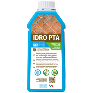 Impregnante protettivo antimacchia all'acqua pavimenti cotto idro pta 1 litro