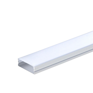 Profilo sottile piatto in alluminio per striscia led lunghezza 2 metri