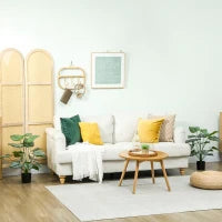 Piante Artificiali Decorative 65 cm Piante Artificiali con Vaso per Interni Verde