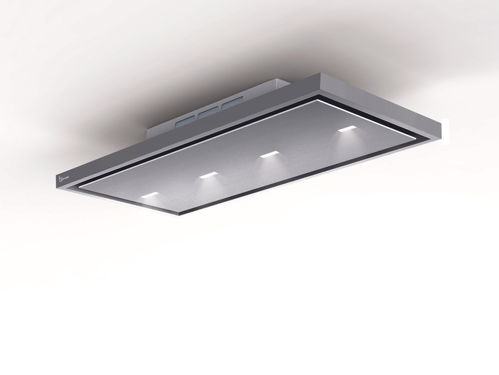 Cappa a soffitto GEA FREE cm 90X60 - Inox - 900 m3/h