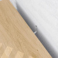 Mobiletto per il Bagno, Mobile di Archiviazione con Vani Aperti e Armadio, 80 x 35 x 70 cm, Legno Naturale