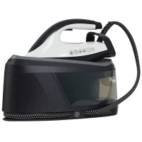 Ferro da Stiro 2800W 100 g/min, Funzione ECO, Suola in Ceramica, Doppio Strato Anticalcare, Serbatoio Estraibile 2 L, Blu