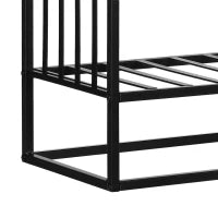 Portalegna Rialzato per Camino in Acciaio Antiruggine, Porta Legna da Interni ed Esterni, 4 Attrezzi Inclusi, 75x30x60cm