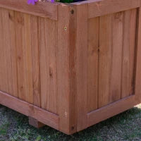 Fioriera da Esterno con Grigliato per Rampicanti e Vaso, in Legno di Abete, 72.5x31.5x149.5 cm, Arancio