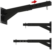 Supporto Murale per Sacco da Pugilato Regolabile a 5 Lunghezze, Resistente fino a 60 Kg, per Allenamento di Boxe, Kickboxing