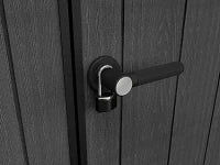 Casetta da Giardino Oakland 7511, Grigia, 230 X 350 X 242 h