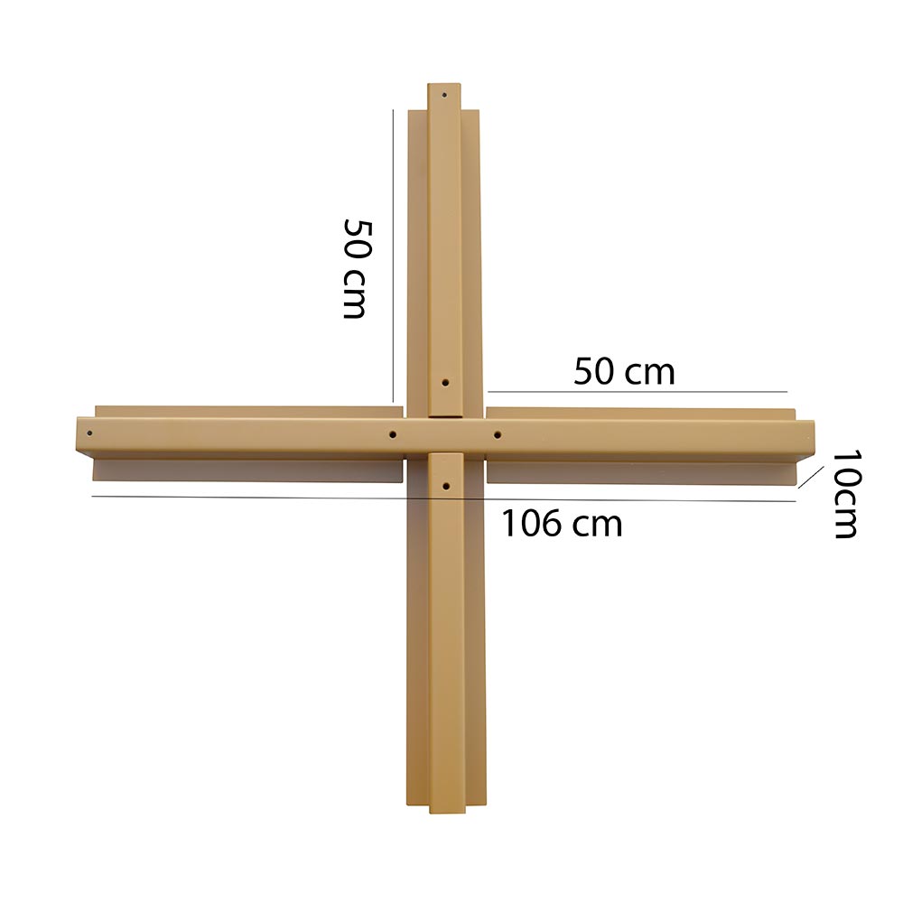 Ombrellone Brera bianco - bianco lucido