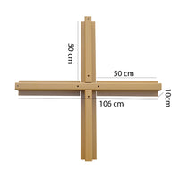 Ombrellone Brera bianco - bianco lucido