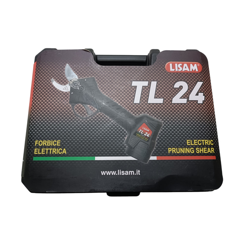 FORBICI ELETTRICHE A BATTERIA FORBICE DA POTATURA ELETTRICA TL24 +2BATTERIE LISAM