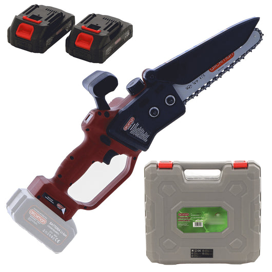 POTATORE SEGHETTO MOTOSEGA A BATTERIA 21V+2 BATT. 4Ah 20cm Ø160mm PE01X ARCHMAN