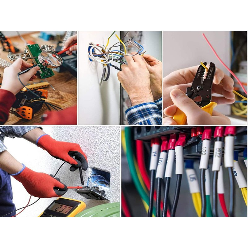 1 Metro Tubo Guaina Termorestringente Diametro 7mm Colore Bianco