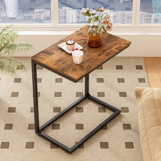 Tavolino da Salotto Marrone 55x35x65 cm Ideale per Ogni Ambiente