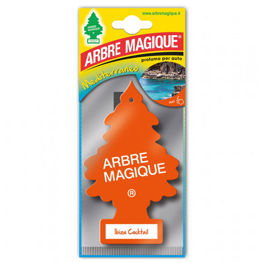 Profumatore Auto, Profumazione Intensa e Strutturata, Durata fino a 7 Settimane, Made in Italy, Arbre Magique