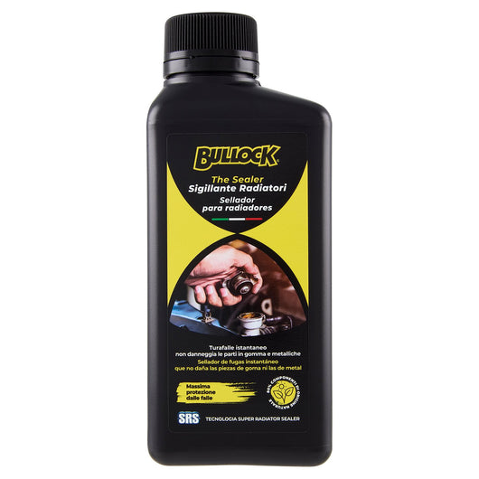 Bullock Car Care The Sealer Turafalle Radiatore Universale, Sigilla Perdite Istantaneamente, SRS Tecnologia 80% Naturale, Non Danneggia Parti in Gomma e Metallo, 250ml