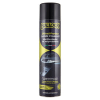 Bullock Car Care Shine&Protect Lucida Cruscotti, Protegge, Pulisce e Lucida Parti in Plastica, Effetto Antistatico, 400ml