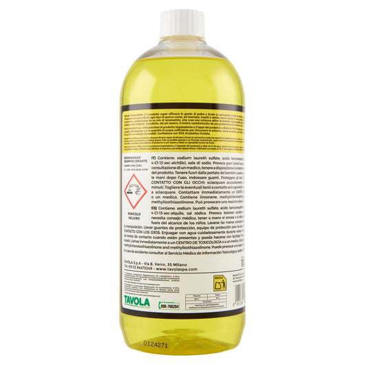 Bullock Car Care Shower&Wax Shampoo Concentrato per Auto, Effetto Lucidante e Protezione, Fino a 41 Lavaggi, Asciugatura Rapida, 1000ml