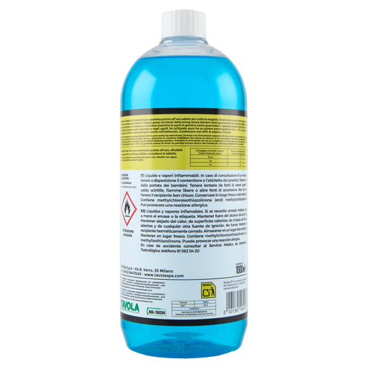 Bullock Car Care Lavavetro 4 Seasons Pronto all’Uso, Formula 4 Stagioni, Efficace fino a -12°C, Per Vaschetta Tergicristallo, 1000ml