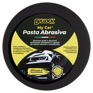 Bullock Car Care Pasta Abrasiva, Elimina Graffi, Ossidazioni e Opacità, Per Vernici Normali e Metallizzate, 150ml