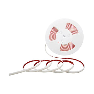 10m Striscia Led COB 220V Spina Schuko 16A COB 286 AC 220V 12.5W/M Bianco Caldo