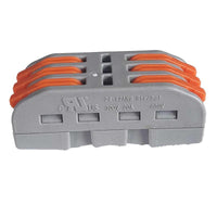 10 Morsetti Elettrici Rapidi 3P con Leva Connettori Compatti per Fili Elettrici