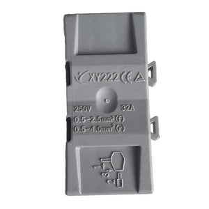 10 Morsetti Elettrici Rapidi 3P con Leva Connettori Compatti per Fili Elettrici