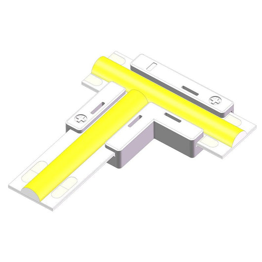 10 Pezzi Connettore Rapido 8mm Forma L con Coperchio per Striscia LED Senza Saldatura