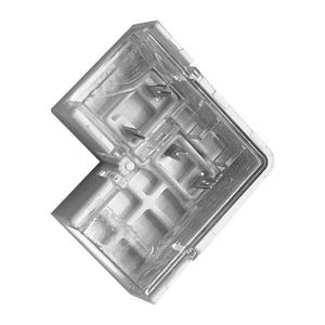 10 Pezzi Connettori Angolari 90° per Curvare e Unire Striscia LED COB 220V IP65