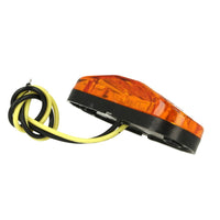 10 Pezzi Fanali Laterali LED 12V 24V Arancione per Luci Cortesia Targa Camion