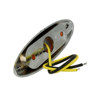 10 Pezzi Fanali Laterali LED 12V 24V Arancione per Luci Cortesia Camper Barca