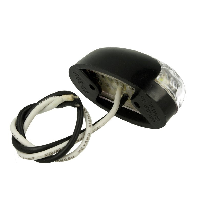 10 Pezzi Fanali Laterali LED 12V 24V Rosso Luce Ingombro Cortesia Targa Camper