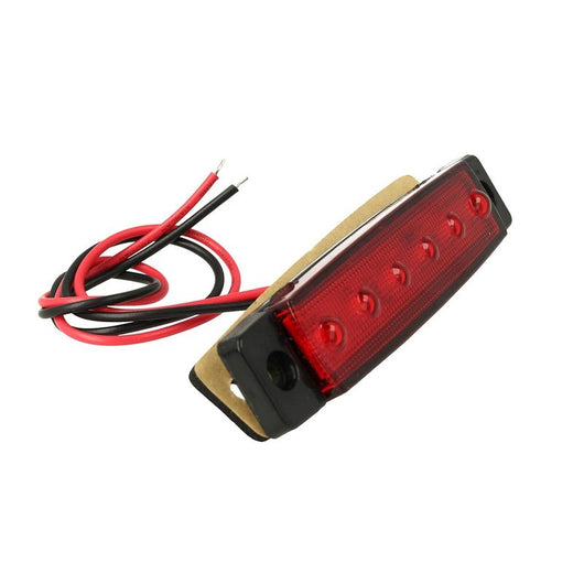 10 Pezzi Fanali Laterali LED 12V 24V Bianco Freddo Luce Ingombro Cortesia Camper