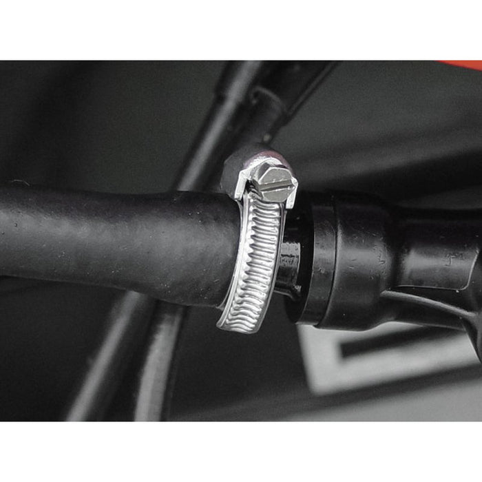 10 Pezzi Fascette Stringitubo Regolabili 18-32mm Acciaio Inossidabile 5 Misure