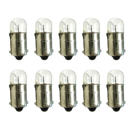 10x Lampade Alogene T4W BA9S 12V 4W Posizione Cruscotto Interno Auto Moto