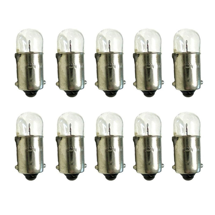 10x Lampade Alogene T4W BA9S 12V 4W Posizione Cruscotto Interno Auto Moto