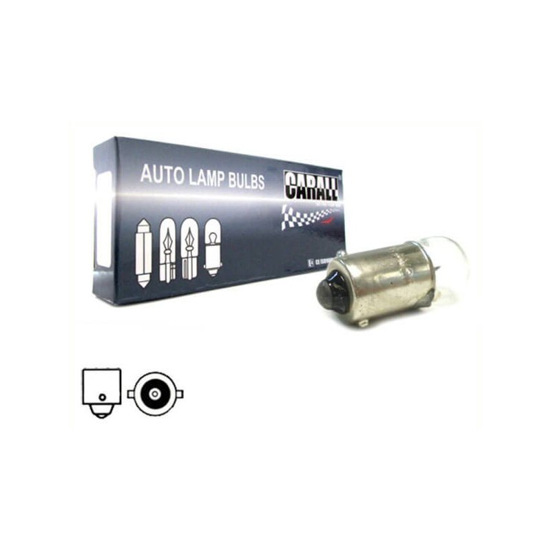 10x Lampade Alogene T4W BA9S 12V 4W Posizione Cruscotto Interno Auto Moto