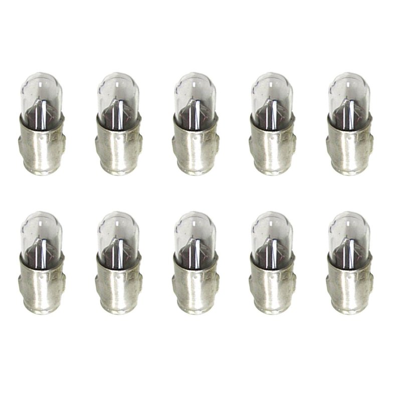 10x Lampade Alogene Mignon J T2W BA7S 12V 2W Cruscotto Strumentazione Auto